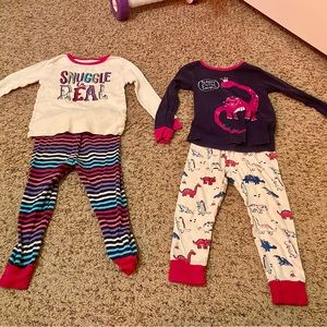 Toddler girl pajamas set